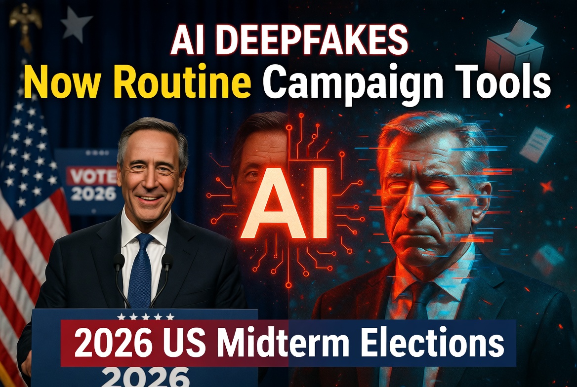 AI Deepfakes Are Now Routine Campaign Tools in 2026 US Midterm Elections