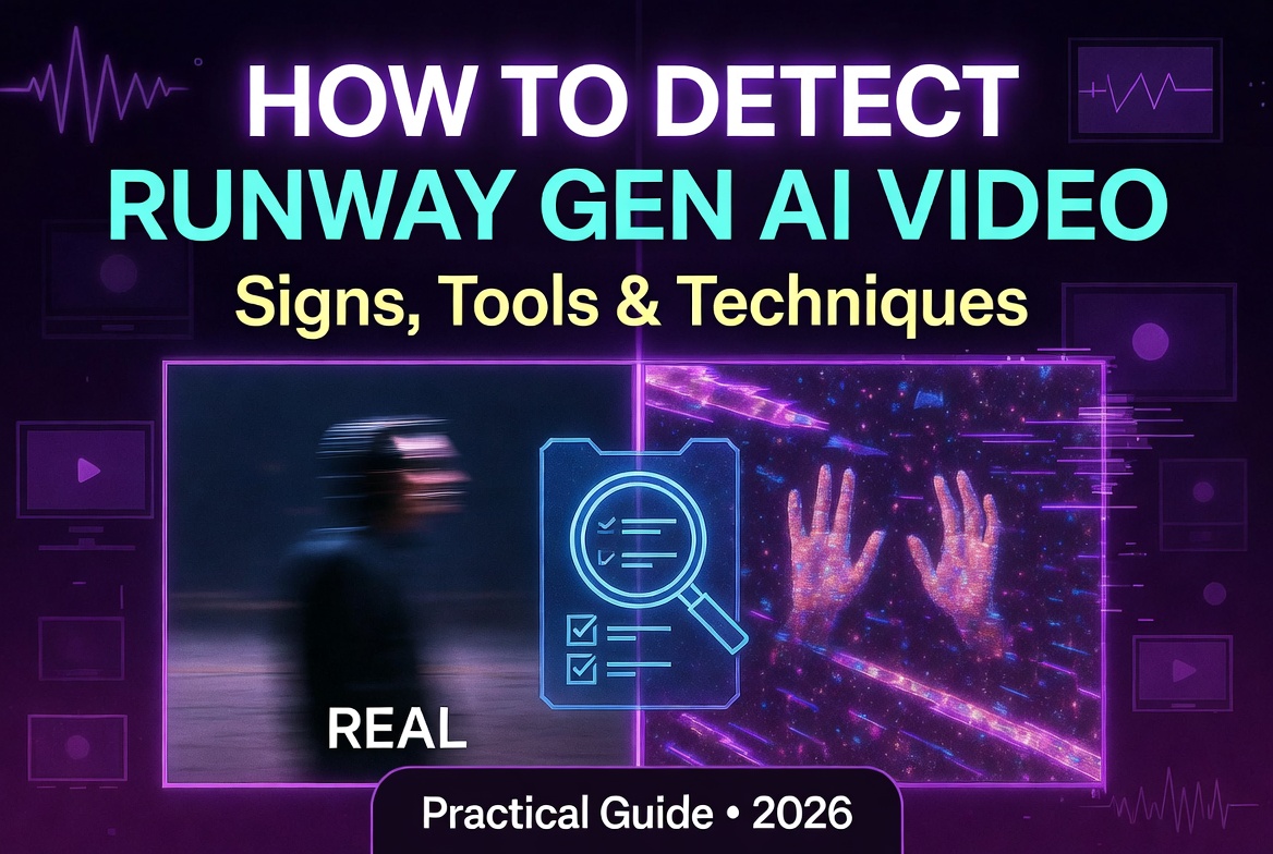 How to Detect Runway Gen AI Video