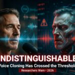 Voice Cloning Has Crossed the Indistinguishable Threshold, Researchers Warn